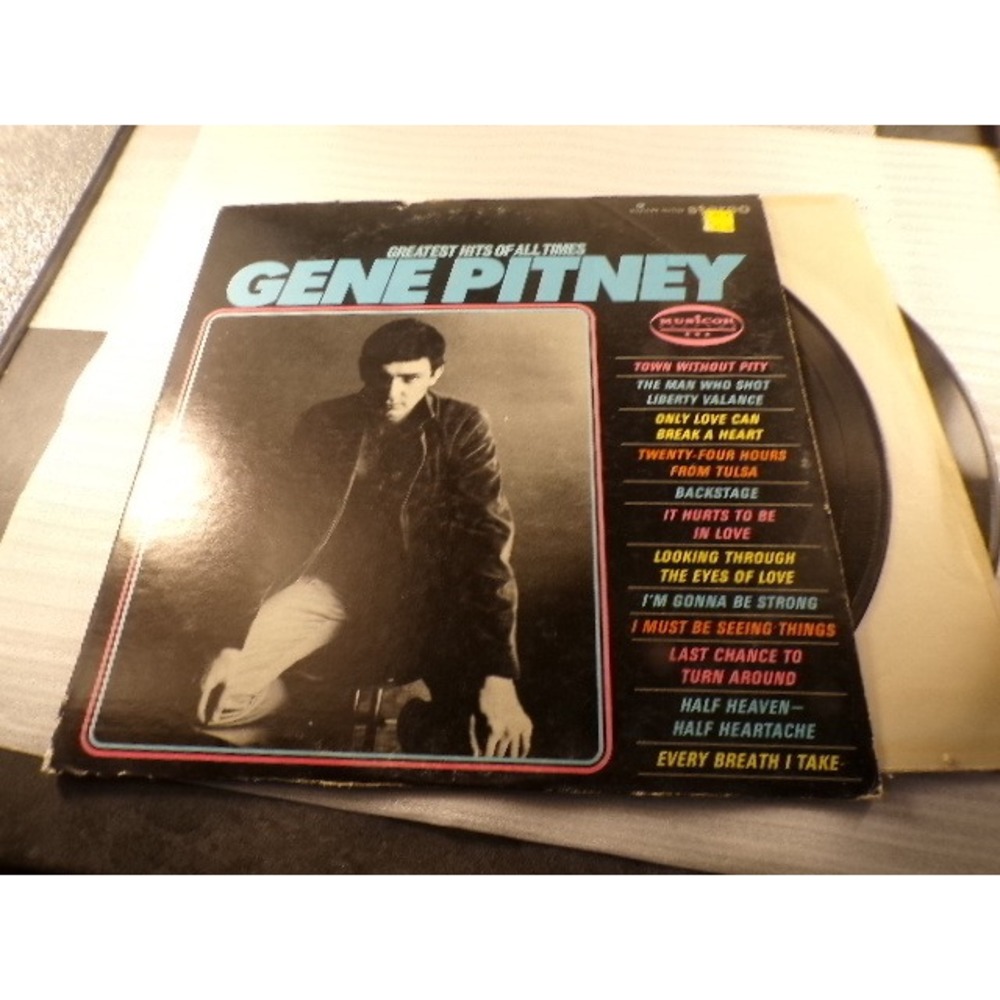 Gene Pitney Greatest Hits of All Times Musicor MS3040 Vinyl LP Record Album 1966